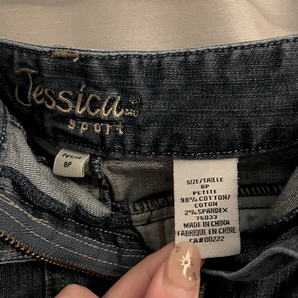 Jessica Sport Size 8 Denim Mid Skirt - Picture 3 of 3